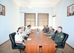 Azərbaycan və Gürcüstan hərbi tibb mütəxəssisləri arasında görüş keçirilib